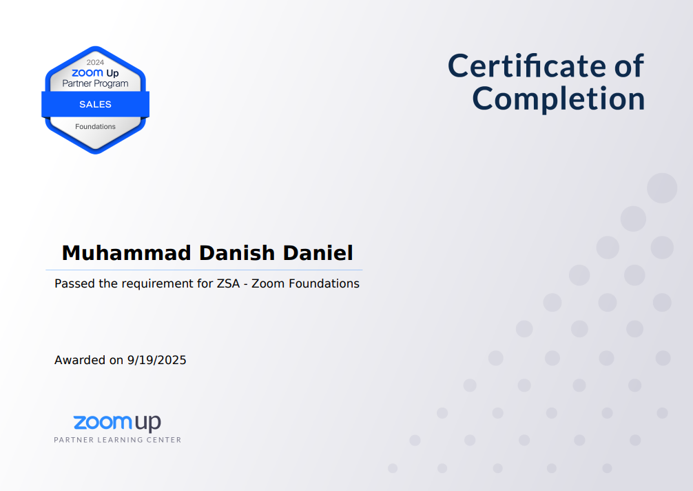 ZSA: Zoom Foundation